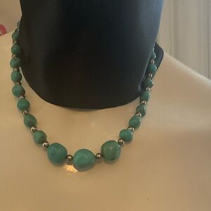 Turquoise Beaded Necklace